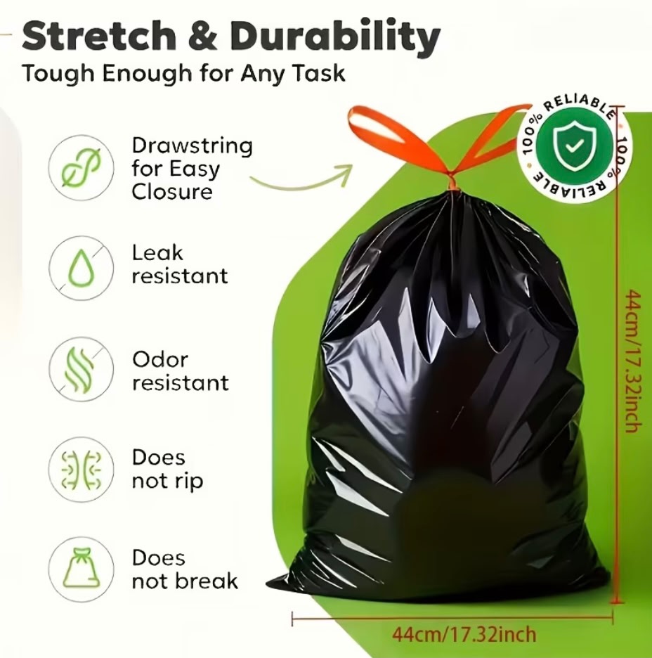 Heavy Duty Black Bags