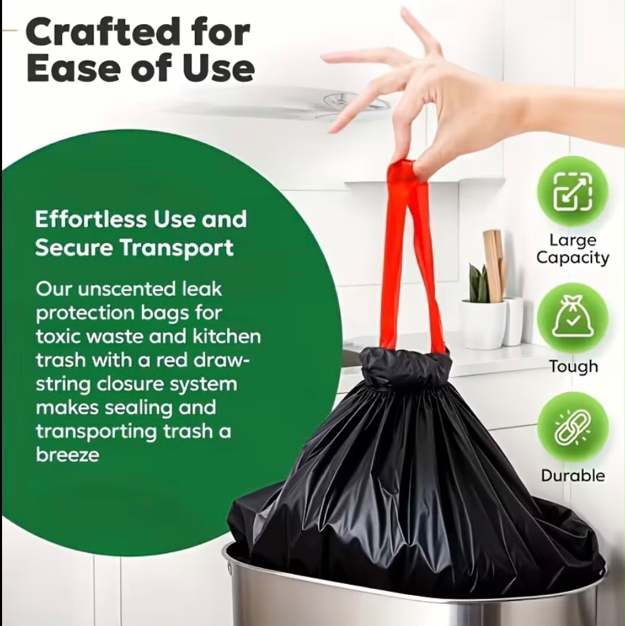Heavy Duty Black Bags